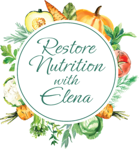 Restore Nutrition with Elena logo